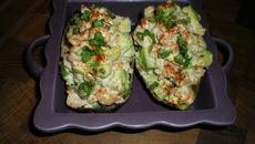 Avocat aux crevettes