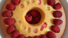 Charlotte framboise minute