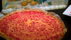 Cheesecake aux petits suisses et aux framboises