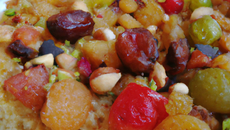 Taboulé sucré aux fruits secs