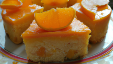 Gâteau oriental à l'orange