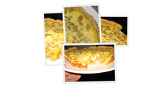 Tarte crème rhubarbe