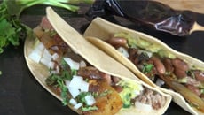 Taco de carne Asada