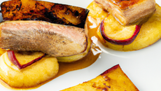 Foie gras aux pommes