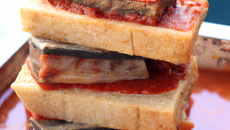 Bricks à la sardine façon orientale