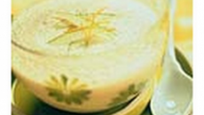 Soupe de granny smith aux agrumes