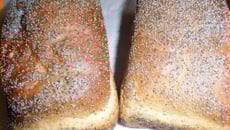 Pain parsemé de graines de pavot