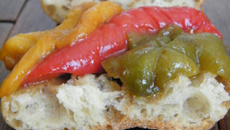 Poivrons marinés économiques