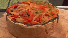 Tarte façon basquaise