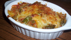 Gratin à la ratatouille
