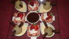 Mini Charlotte Champenoise et Mini Poire Belle Hélène