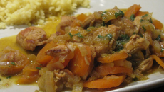 Cocotte de porc épicé