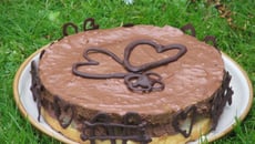 Entremets poires chocolat