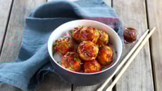 Boulettes de poulet sauce BBQ