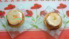 Gourmandise pain d'épices, chèvre, miel