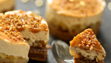 Dessert gourmand aux carambar et aux pommes