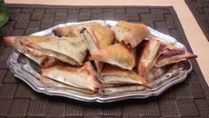 Samossas à la viande