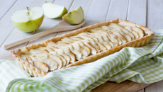Tarte aux pommes parfumée à la cannelle