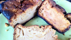 Cake aux pommes et crème de spéculoos