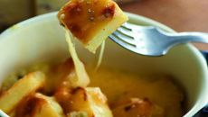 Gratin de Princesse Amandine à la tomme aux algues