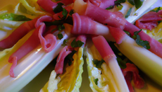 Endives au jambon et vache kiri