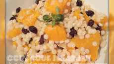 Couscous Israélien à la courge butternut