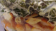 Effiloché de haddock aux épinards