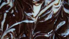 Brownies marbrés