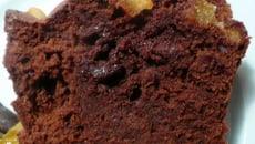 Cake au chocolat noir fondant