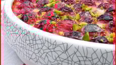 Clafoutis à la cerise Montmorency