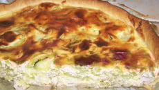 Tarte à la courgette et ricotta