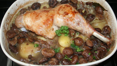 Cuisse de dinde aux marrons