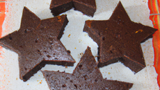 Quatre-quarts étoilé au chocolat