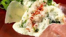 Risotto crémeux et copeaux d'Ossau-Iraty