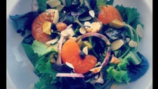 Salade colorée à la clémentine