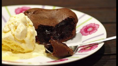 Moelleux chocolat cœur café corsé