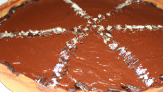 Tarte au chocolat savoureuse