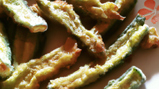 Courgettes fries