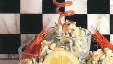 Avocats au Cottage Cheese et crevettes