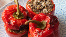Poivrons farcis simples et rapides