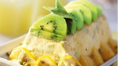 Bûche glacée express aux fruits