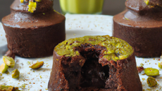 Fondant choco pistache