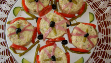 Granité de chou- fleur (cuisson à la vapeur)
