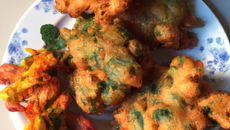 Pakoras (beignet de légumes Indiens)