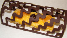 Clementine curd en habit de fête