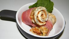 Omelette roulée à l'oseille