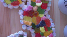 Gâteau de bonbons pour enfant