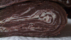 Pâte feuilletée au chocolat de Christophe Felder