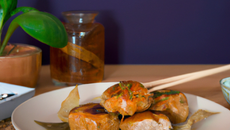 Chicken meatball japonaises