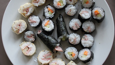 Maki jambon - asperge